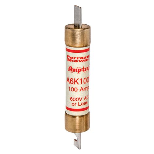 A6K100R - Fuse Amp-Trap® 600V 100A Fast-Acting Class RK1 A6K Series